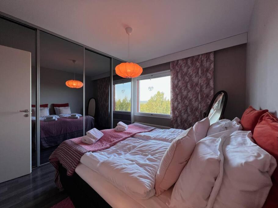 Aurora Apartment 2Bdr Wsauna Rovaniemi Bagian luar foto